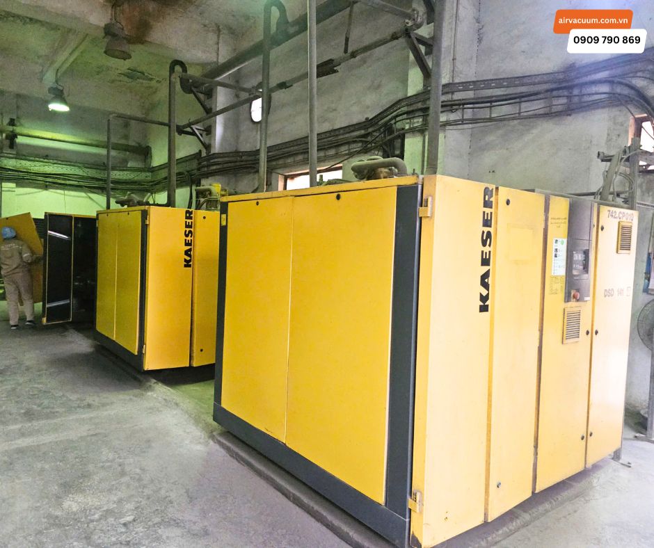 Đại Tu và bảo dưỡng hệ thống máy nén khí Kaeser
