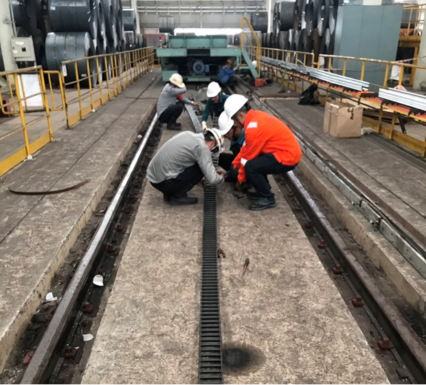 Training and installation Igus system for customers