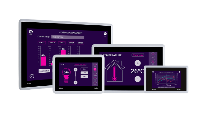 X2 Base - New versions of cost-effective, full functionality HMI panels