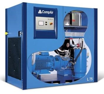 Lubricated Rotary Screw Compressor 55 - 75 kW