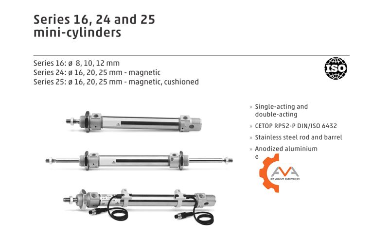 series 23 pneumatic cylinder